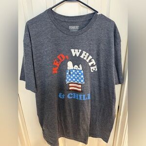 PEANUTS Adult XL Summer T-shirt